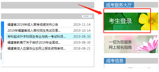 2020年福建成考成绩官网网址在哪儿