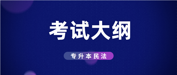 2021年安徽成考专升本层次《民法》科目考试概要