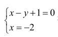 安徽成考高起专《数学》真题及答案：已知直线l和x-y+1=0关于直线x=-2对称，则l的斜率为