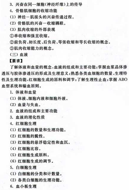 2021年安徽成考专升本层次《医学综合》科目考试概要