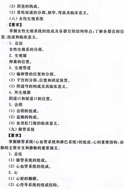 2021年安徽成考专升本层次《医学综合》科目考试概要