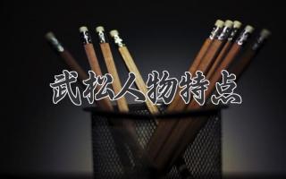 武松人物特点