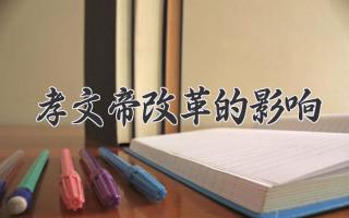 孝文帝改革的影响