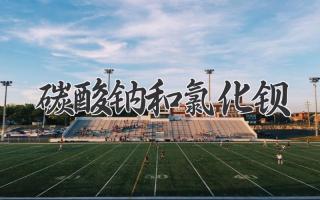 碳酸钠和氯化钡