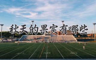 秋天的果实有哪些