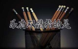 乐府双璧指的是