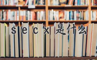 secx是什么