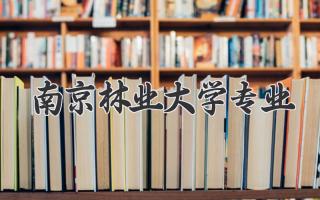 南京林业大学专业