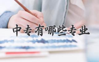 中专有哪些专业