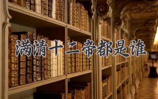 满清十二帝都是谁