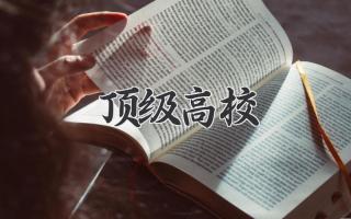 顶级高校