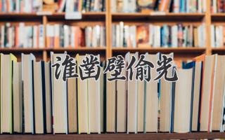 谁凿壁偷光