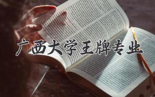 广西大学王牌专业