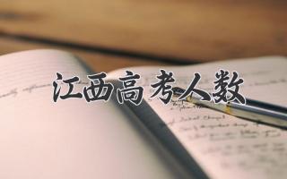 江西高考人数
