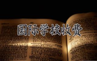 国际学校收费