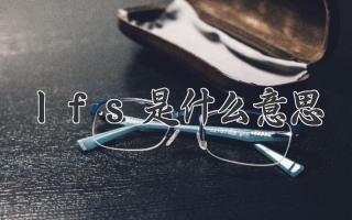 lfs是什么意思