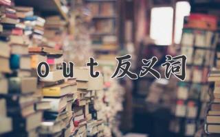 out反义词