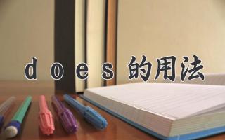 does的用法