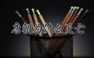 唐朝为什么灭亡
