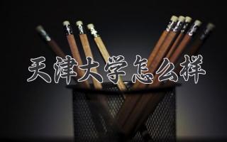 天津大学怎么样