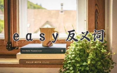 easy反义词