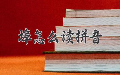 埠怎么读拼音