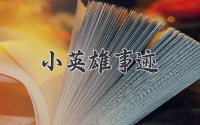 小英雄事迹
