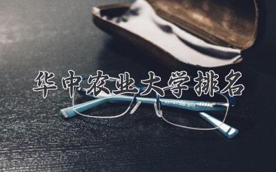 华中农业大学排名