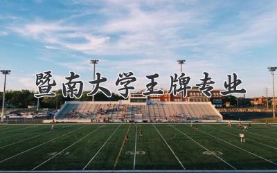 暨南大学王牌专业