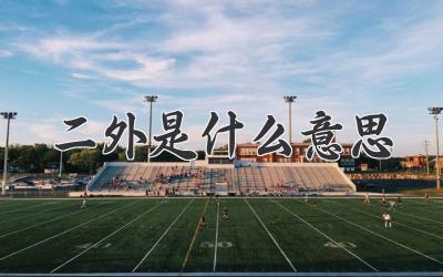 二外是什么意思