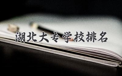 湖北大专学校排名