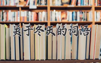 关于冬天的词语