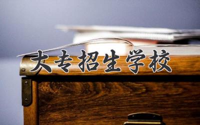 大专招生学校
