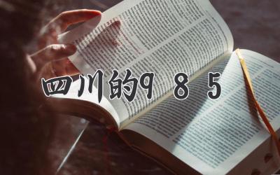 四川的985