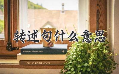 转述句什么意思