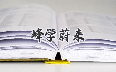峰学蔚来