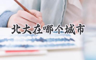 北大在哪个城市