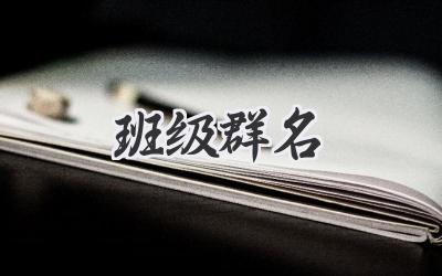 班级群名
