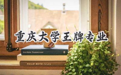 重庆大学王牌专业