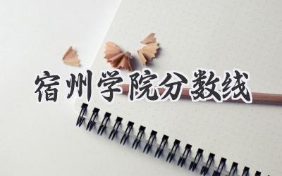 宿州学院分数线