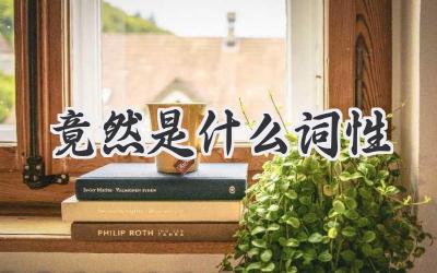 竟然是什么词性