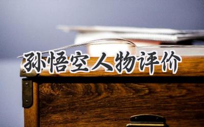孙悟空人物评价
