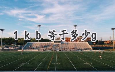 1kb等于多少g