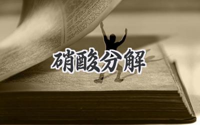 硝酸分解