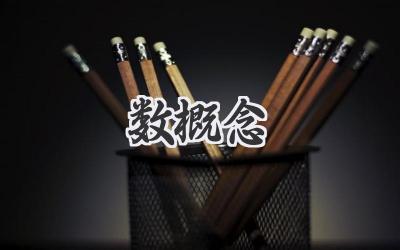 数概念
