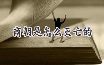 商朝是怎么灭亡的