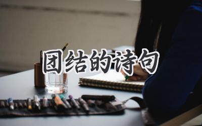 团结的诗句
