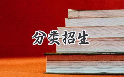 分类招生