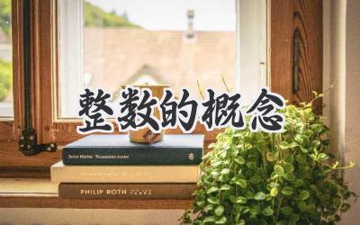 整数的概念