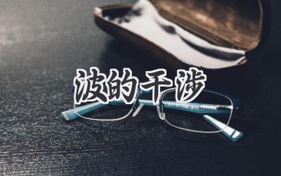 波的干涉
